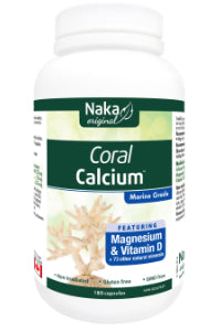Coral Calcium - 180 Caps + BONUS