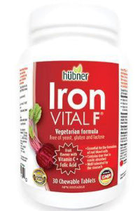 Iron Vital F - 30 Chew Tabs