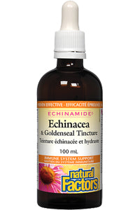 Echinamide Anti-Cold Echinacea & Goldenseal Tincture - 100ml + BONUS