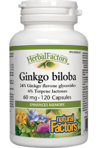Ginkgo Biloba 60mg - 120 Caps