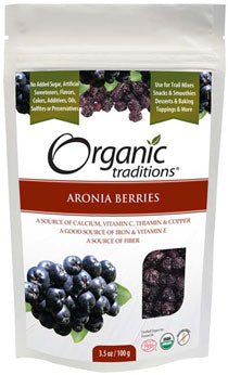 Aronia Berries - 100g - Organic Traditions