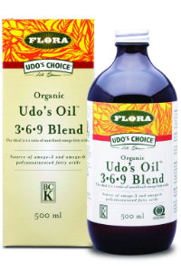 Udo's Oil 3-6-9 Blend - 500ml + BONUS