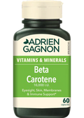 Beta Carotene 10,000iu - 60 Caps - Adrien Gagnon