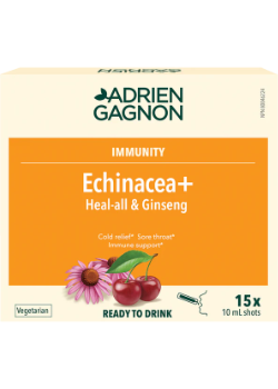 Echinacea + Heal-All & Ginseng (Cherry) - 15 x 10ml Shots