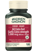 Garlic Extra Strength 5,000mcg Of Allicine - 100 Caps - Adrien Gagnon