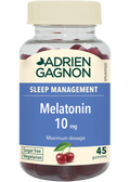 Melatonin 10mg (Sugar Free Cherry) - 45 Gummies