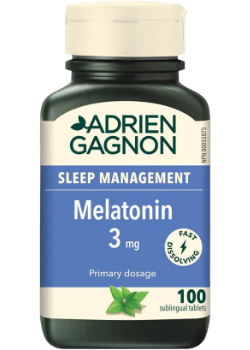 Melatonin 3mg (Peppermint) - 100 Sub Tabs
