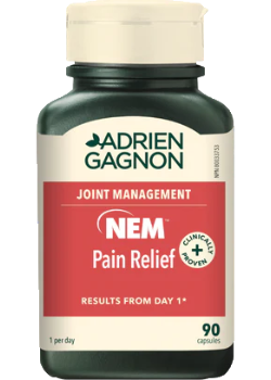 NEM Pain Relief - 90 Caps - Adrien Gagnon