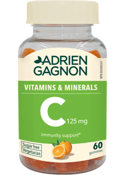 Vitamin C 125mg (Sugar Free Orange) - 60 Gummies