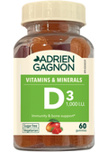 Vitamin D3 1,000iu (Sugar Free Mango Strawberry) - 60 Gummies