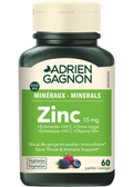 Zinc 15mg (Mixed Berry) - 60 Lozenges - Adrien Gagnon