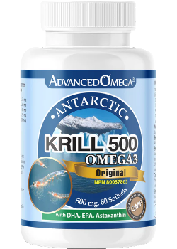 Antarctic Krill 500mg - 60 Softgels