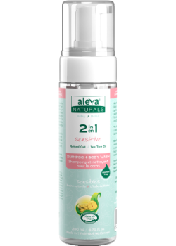 2-In-1 Sensitive Shampoo + Body Wash - 200ml