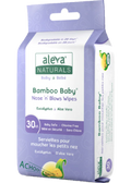 Bamboo Baby Nose N Blows Wipes - 30 Wipes