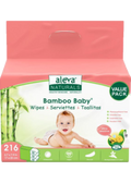 Bamboo Baby Sensitive Wipes - 3 x 72 Wipes
