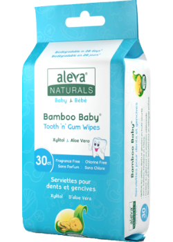 Bamboo Baby Tooth N Gum Wipes - 30 Wipes