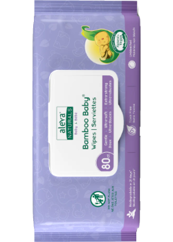 Bamboo Baby Wipes - 80 Wipes