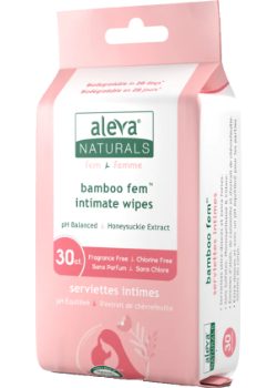 Bamboo Fem Intimate Wipes - 30 Wipes