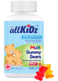 Multi Gummy Bears (Mixed Fruits) - 110 Gummies