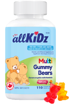 Multi Gummy Bears (Mixed Fruits) - 110 Gummies