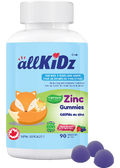 Plant-Based Zinc Gummies (Mixed Berries) - 90 Gummies