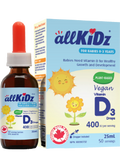 Vegan Vitamin D3 Drops 400iu - 25ml