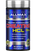 Creatine HCL 750mg - 90 Caps