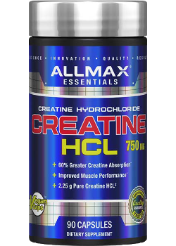 Creatine HCL 750mg - 90 Caps