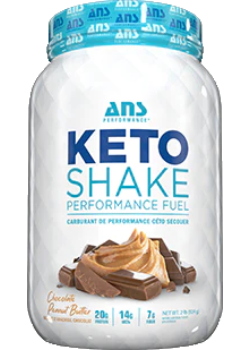 Keto Shake Performance Fuel (Peanut Butter Chocolate) - 2lbs + BONUS