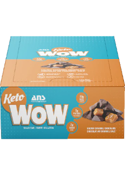 Keto Wow Bars (Salted Caramel) - 12 x 40g