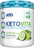 KetoVita BHB Ketones + Essential Vitamins (Cucumber Lime) - 230g + BONUS - ANS