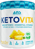 KetoVita BHB Ketones + Essential Vitamins (Pineapple Punch) - 230g + BONUS