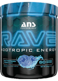 Rave Nootropic Energy (Blue Raspberry) - 252g + BONUS