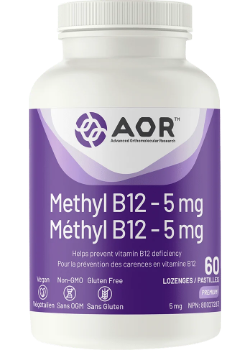 Methyl B-12 5mg - 60 Lozenges + BONUS
