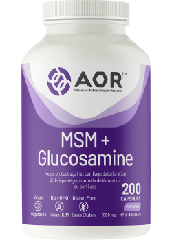 MSM + Glucosamine - 200 Caps