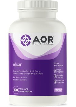 Alcar N-Acetyl-L-Carnitine 500mg - 120 V-Caps