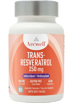 Trans-Resveratrol 250mg - 60 V-Caps