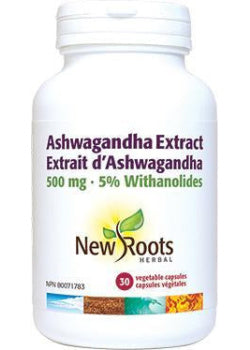 Ashwagandha Extract 500mg - 30 V-Caps