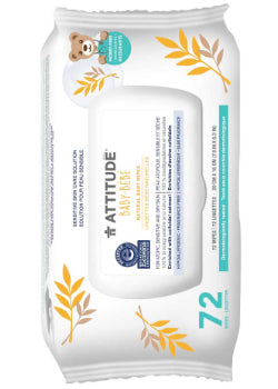 Oatmeal Sensitive Natural Baby Care Wipes - 72 Wipes