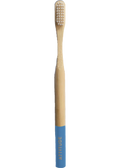 Adult Bamboo Toothbrush (Blue Handle) - 1 Brush
