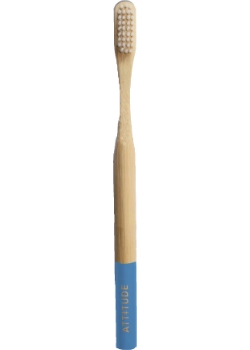 Adult Bamboo Toothbrush (Blue Handle) - 1 Brush