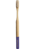 Adult Bamboo Toothbrush (Purple Handle) - 1 Brush