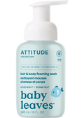 Baby Leaves 2-In-1 Hair & Body Foaming Wash (Goodnight Almond Milk) - 295ml