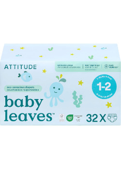 Eco Baby Diapers (Sizes 1-2) - 32 Diapers