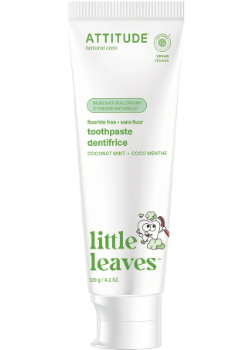 Little Ones Toothpaste Without Fluoride For Kids (Coconut Mint) - 120g