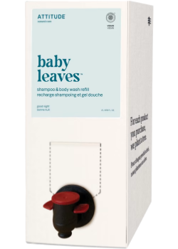 Baby Leaves Natural 2-In-1 Shampoo & Body Wash Refill (Goodnight) - 2L
