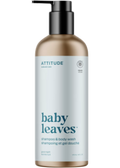 Baby Leaves Natural 2-In-1 Shampoo & Body Wash (Goodnight) - 473ml
