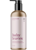 Baby Leaves Natural 2-In-1 Shampoo & Body Wash (Unscented) - 473ml