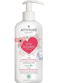 Little Ones 3 In 1 Shampoo/conditioner/ Wash (Pomegranate) - 300ml
