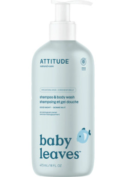 Baby Leaves 2-In-1 Shampoo & Body Wash (Good Night) - 473ml